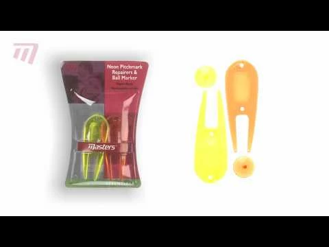 Masters Neon PitchFork And Ball Markers 2 Pack - Image 3