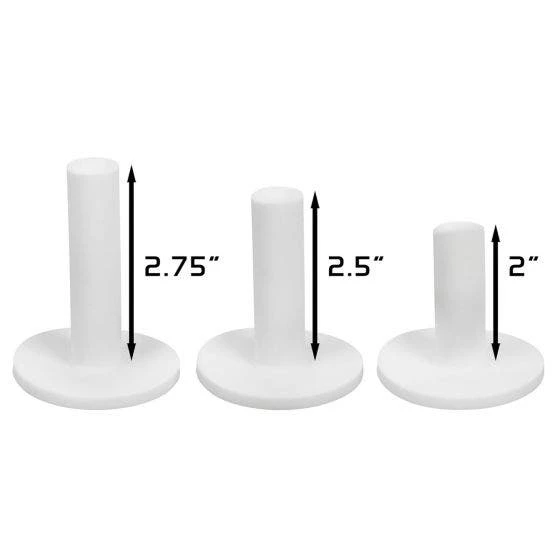 Orlimar Rubber Driving Range Tees (3 Pack) - Image 3