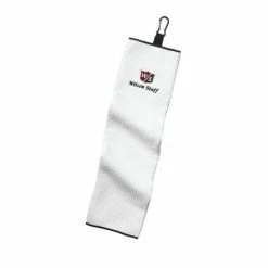 Wilson Staff Microfiber Trifold Towel-White
